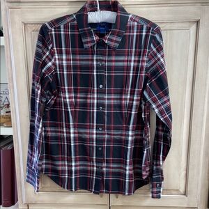 Pendleton blouse sz L Red and Black Plaid Shirt
LN